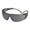 3M SecureFit 400 Safety Glasses Impact Resistant Grey Polycarbonate Lens Stainless Steel Polycarbonate SF402AF-EU