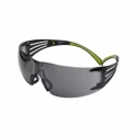 3M SecureFit 400 Safety Glasses Impact Resistant Grey Polycarbonate Lens Stainless Steel Polycarbonate SF402AF-EU