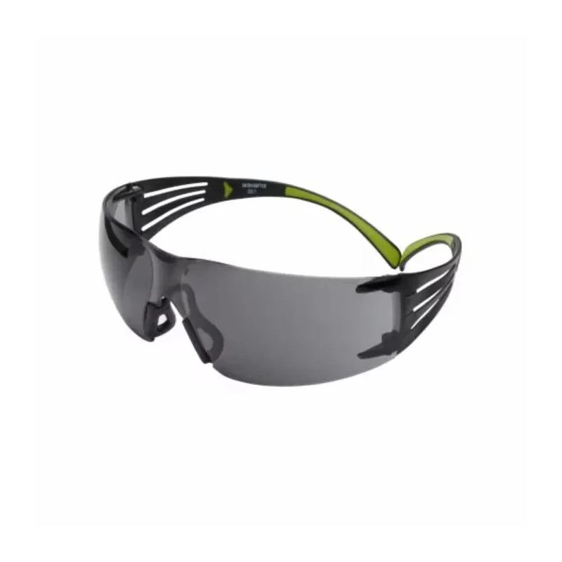 3M SecureFit 400 Safety Glasses Impact Resistant Grey Polycarbonate Lens Stainless Steel Polycarbonate SF402AF-EU