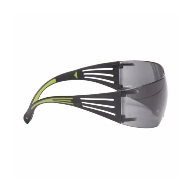 3M SecureFit 400 Safety Glasses Impact Resistant Grey Polycarbonate Lens Stainless Steel Polycarbonate SF402AF-EU