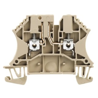 Weidmüller W Series Disconnect Terminal Block Beige, 2.5mm² Cable CSA, 1-Level, Screw Clamp Termination, 24A, 500V 8731700000