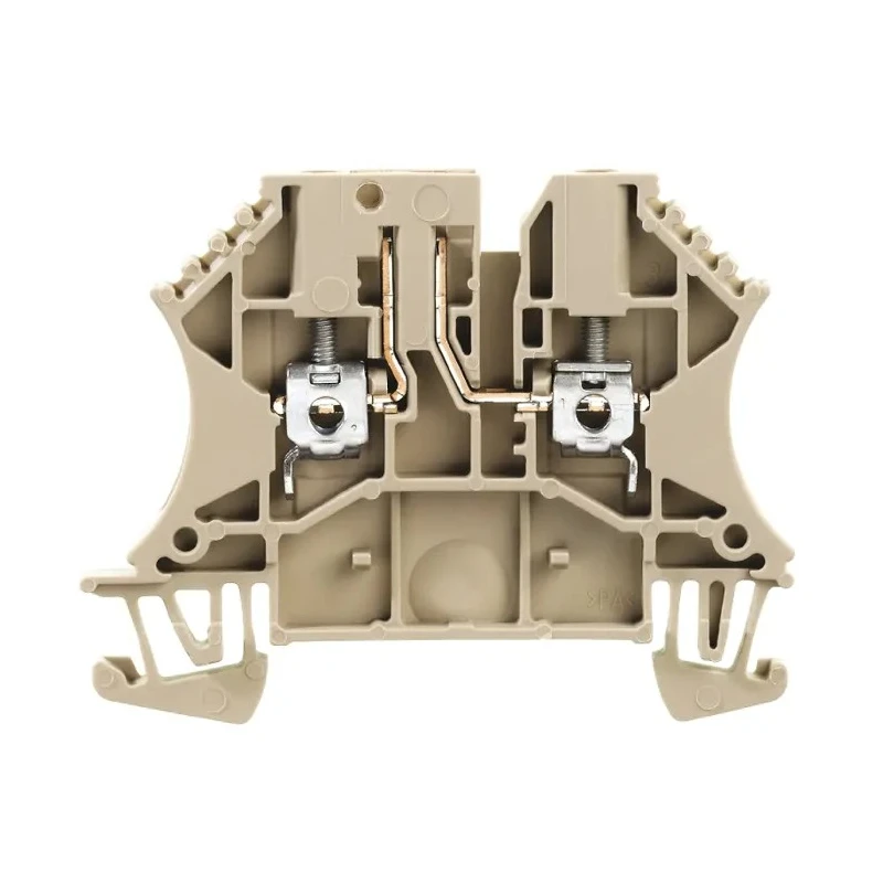 Weidmüller W Series Disconnect Terminal Block Beige, 2.5mm² Cable CSA, 1-Level, Screw Clamp Termination, 24A, 500V 8731700000