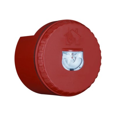 Eaton Solista LX Wall Series Red Beacon 60V DC Flashing LED Light Wall Mount IP33C IP65 812014FULL-0262X