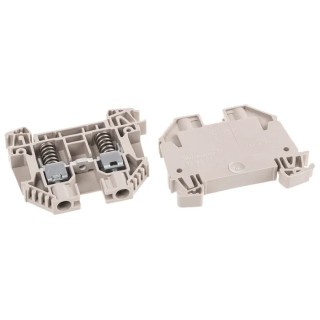 Weidmüller Feed Through Terminal Block Brown 0.5 to 10 mm² Screw Connection 57A 500V IECEx/ATEX 9537460000