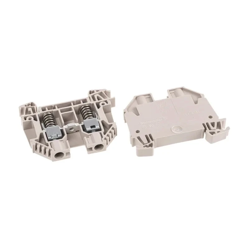Weidmüller Feed Through Terminal Block Brown 0.5 to 10 mm² Screw Connection 57A 500V IECEx/ATEX 9537460000
