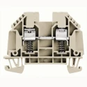 Weidmüller Feed Through Terminal Block Brown 0.5 to 10 mm² Screw Connection 57A 500V IECEx/ATEX 9537460000