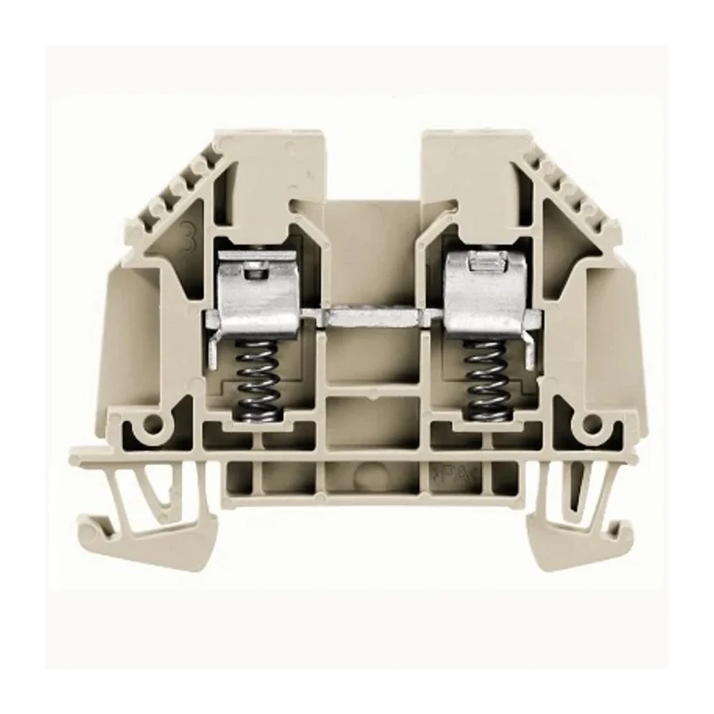 Weidmüller Feed Through Terminal Block Brown 0.5 to 10 mm² Screw Connection 57A 500V IECEx/ATEX 9537460000