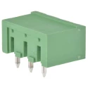 Wurth Elektronik 3137 Series Right Angle Through Hole Pluggable Terminal Block, 3 Contacts, 5 mm Pitch, 1 Row 691313710003