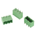 Wurth Elektronik Pluggable Terminal Block 6-Contact, 5 mm Pitch, 1 Row, 300V, 20A, Right Angle, Solder Wire 691313710006