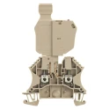 Weidmüller Beige 1-Level Fused DIN Rail Terminal 36V, 6.3A Screw Connection W Series 1763950000