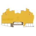 Weidmüller W Series 1-Level Brown Disconnect Terminal Block Screw Clamp 250V 10A 1.5mm² 1016000000