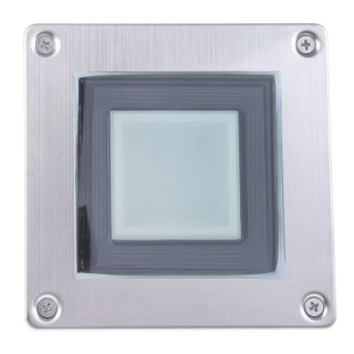 Solar Centre Solar Square Decking Light Floodlight White 1 LED 300mW IP44 SS7543