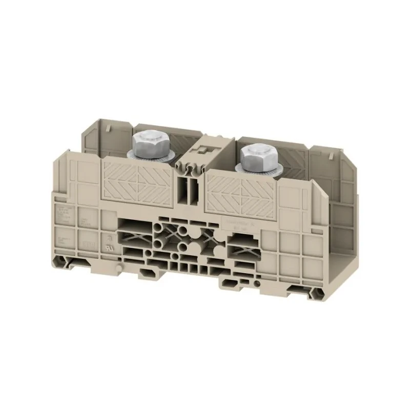 Weidmüller WFF Series DIN Rail Terminal Block 1-Level, Bolt Termination, 1kV, 415A, 10mm² to 240mm² Wire Size 1028600000