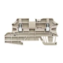 Weidmüller W Series Feed Through Terminal Block Brown, 2.5mm² Cable CSA, 1-Level, Screw Termination, 800V, 32A 1143070000