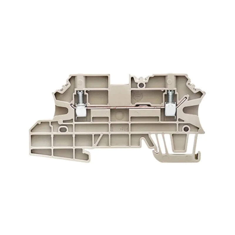 Weidmüller W Series Feed Through Terminal Block Brown, 2.5mm² Cable CSA, 1-Level, Screw Termination, 800V, 32A 1143070000