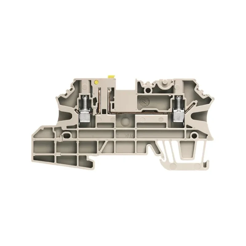 Weidmüller W Series Disconnect Terminal Block Brown 2.5mm² 1-Level Screw 500V 20A 1143020000