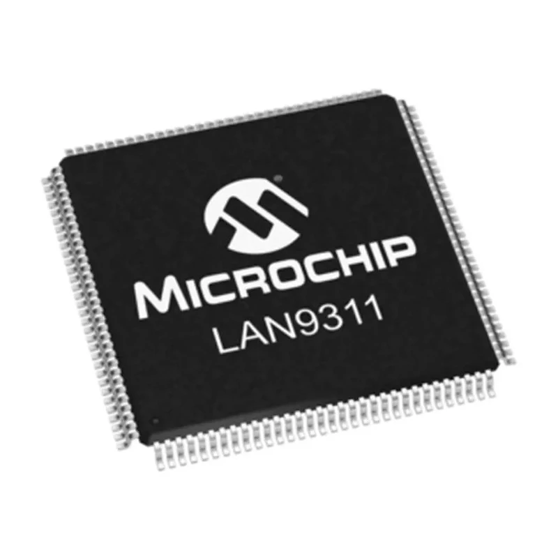Microchip 2 Port 100 Mbps Ethernet Switch IC 1.8V to 3.3V XVTQFP Package LAN9311I-NZW