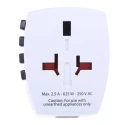 SKROSS World Mains Travel Adapter with Dual USB Charging Ports, 2.5A Current, 250V Voltage 824-6071