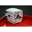 SKROSS Travel Adapter China, UK, Europe, USA, Australia, Japan, 2.5A Current, 250V Voltage 824-6077