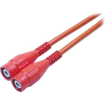 Staubli 1kV Red BNC Test Lead, 1 m Lead Length 67.9770-100-22