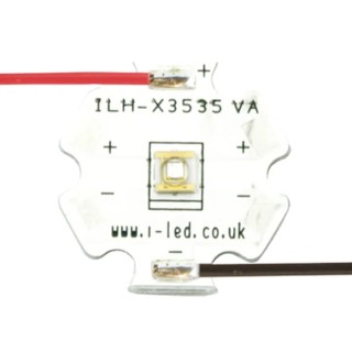 Intelligent LED Solutions C3535 1 Powerstar Series UV LED 420 nm 440 mW 125° 4-Pin ILH-XC01-S410-SC211-WIR200.