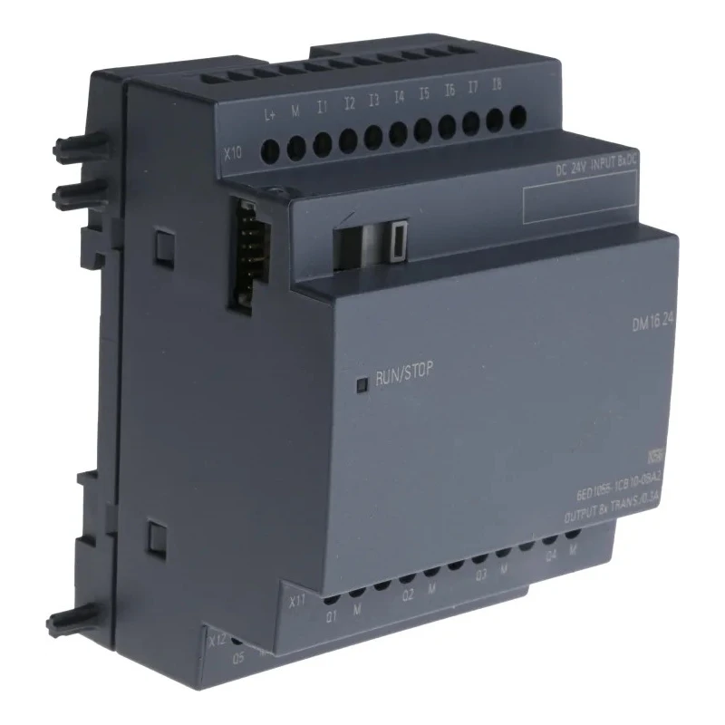 Siemens LOGO! Series I/O Module, 8-Input Digital Inputs, 8 Digital Outputs, 24V DC Supply 6ED1055-1CB10-0BA2