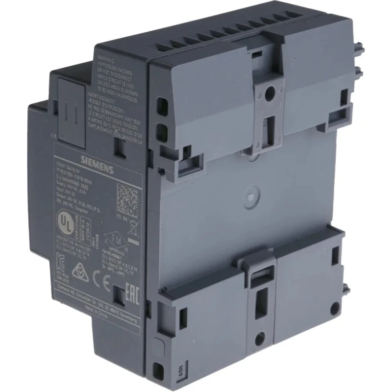 Siemens LOGO! Series I/O Module, 8-Input Digital Inputs, 8 Digital Outputs, 24V DC Supply 6ED1055-1CB10-0BA2