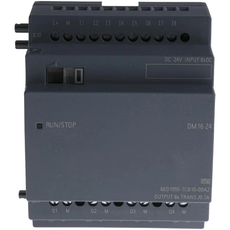 Siemens LOGO! Series I/O Module, 8-Input Digital Inputs, 8 Digital Outputs, 24V DC Supply 6ED1055-1CB10-0BA2