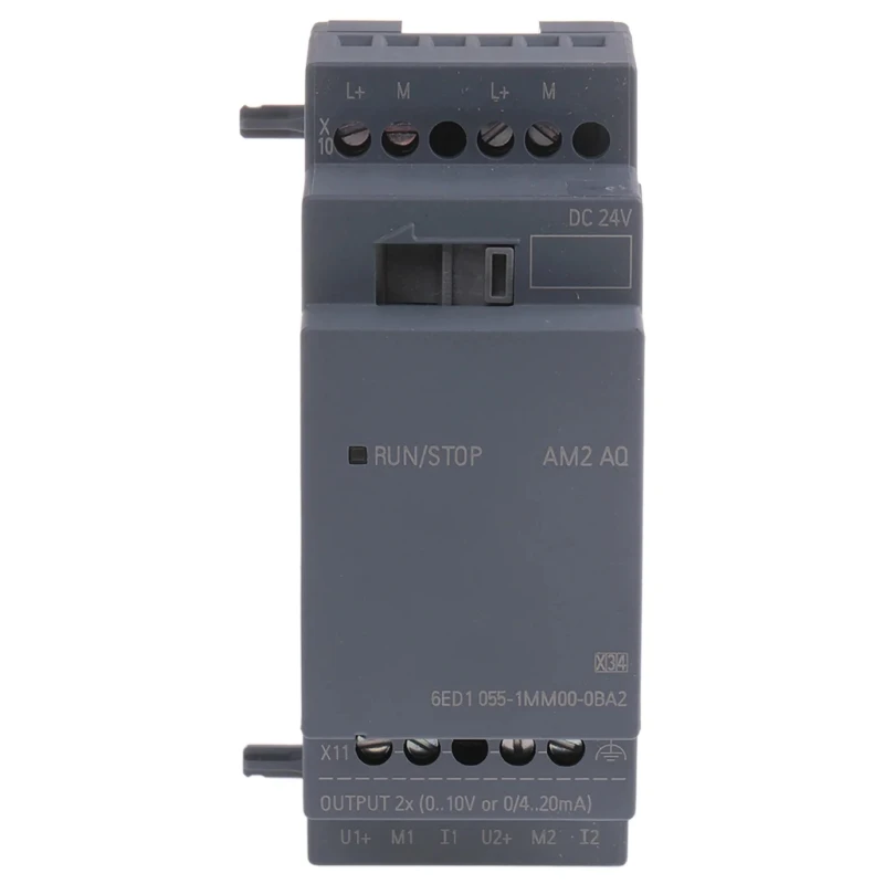 Siemens LOGO! Series I/O Module 24V DC 2 Analogue Outputs 300mA 6ED1055-1MM00-0BA2