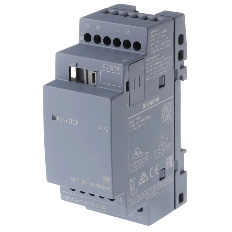 Siemens LOGO! Series I/O Module 2-Input Analogue Input 6ED1055-1MA00-0BA2