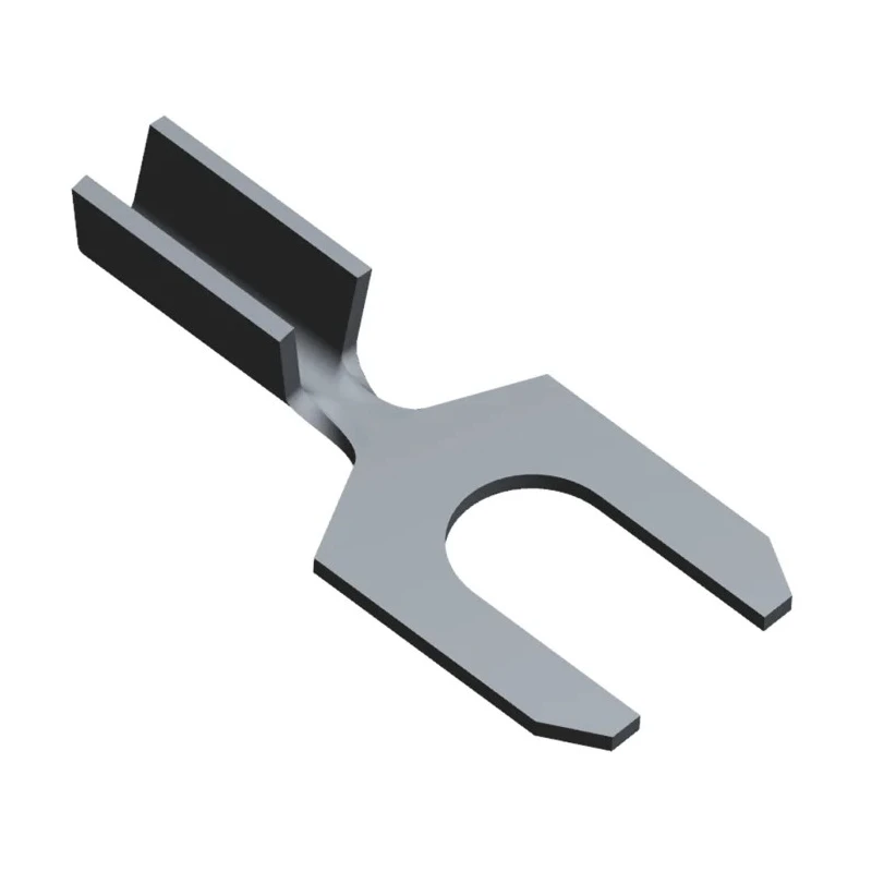 TE Connectivity Uninsulated Fork Terminal 26 AWG to 22 AWG with M3.5 Stud Size 60234-2