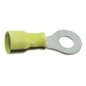 TE Connectivity PIDG Insulated Ring Terminal M6 Stud Size 16 AWG 14 AWG Wire Size Yellow 35362