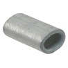 TE Connectivity Solistrand Uninsulated Tin-Plated Copper Butt Splice Connector 10 AWG 51893