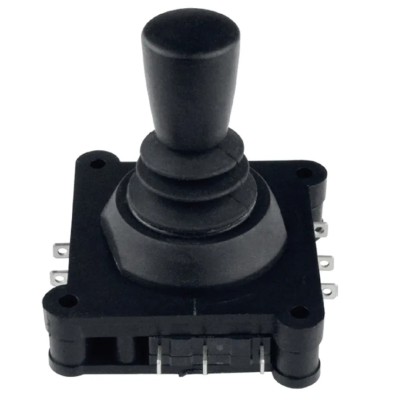 RS PRO 2-Axis Joystick Knob Spring Return, IP65, 250 V AC/DC, 5A, Mechanical Life 200000 Operations 825-2596