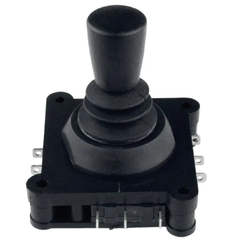 RS PRO 2-Axis Joystick Knob Spring Return, IP65, 250 V AC/DC, 5A, Mechanical Life 200000 Operations 825-2596