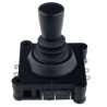 RS PRO 2-Axis Joystick Knob Spring Return, IP65, 250 V AC/DC, 5A, Mechanical Life 200000 Operations 825-2596