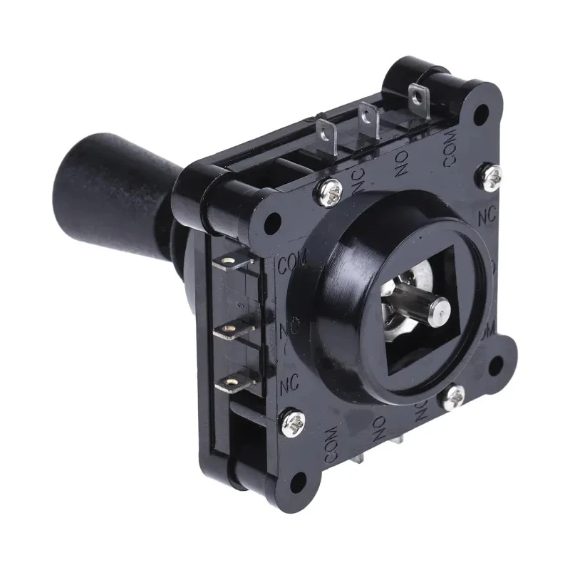 RS PRO 2-Axis Joystick Knob Spring Return, IP65, 250 V AC/DC, 5A, Mechanical Life 200000 Operations 825-2596