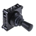 RS PRO 2-Axis Joystick Knob Spring Return, IP65, 250 V AC/DC, 5A, Mechanical Life 200000 Operations 825-2596