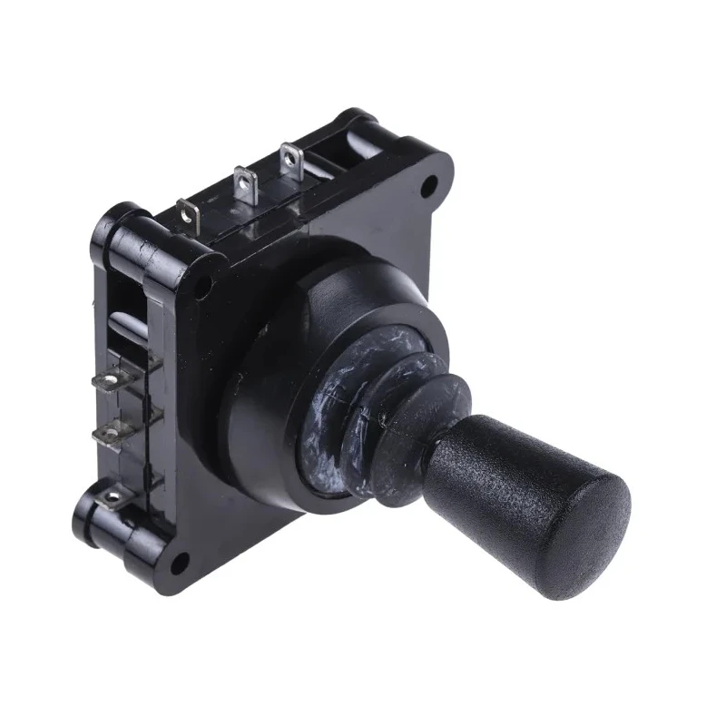 RS PRO 2-Axis Joystick Knob Spring Return, IP65, 250 V AC/DC, 5A, Mechanical Life 200000 Operations 825-2596