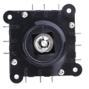 RS PRO 2-Axis Joystick Knob Spring Return, IP65, 250 V AC/DC, 5A, Mechanical Life 200000 Operations 825-2596