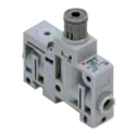SMC Pneumatic Regulator Compact Manifold ARMS Series Minimum Operating Pressure 0.05 MPa Maximum Operating ARM5SB-58-AZ