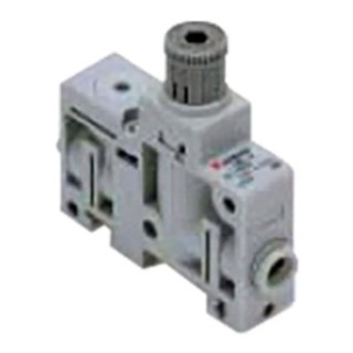 SMC Pneumatic Regulator Compact Manifold ARMS Series Minimum Operating Pressure 0.05 MPa Maximum Operating ARM5SB-58-AZ