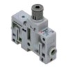 SMC Pneumatic Regulator Compact Manifold ARMS Series Minimum Operating Pressure 0.05 MPa Maximum Operating ARM5SB-58-AZ