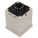 Omron DIN Rail, Panel Mount Timer Relay DPDT 2-Contact 125 V DC 100-240 V AC 0.05s to 300h H3CR