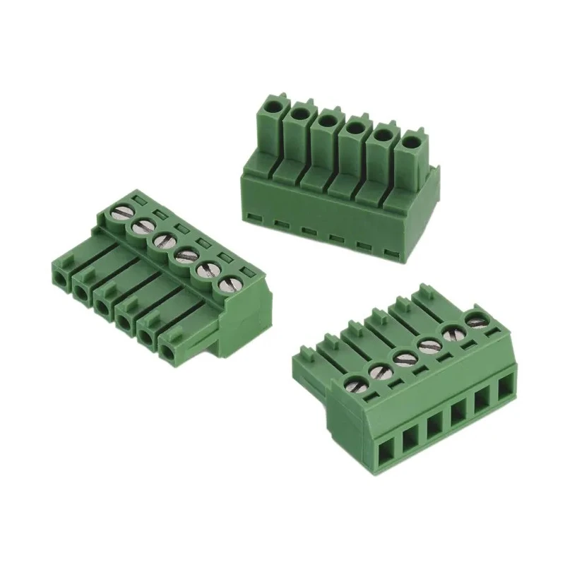 Wurth Elektronik 3611 Series Pluggable Terminal Block 4-Contact 3.5 mm Pitch 1 Row 300V AC 10.5A 691361100004