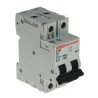 Lovato Electric Modulo P1MB Miniature Circuit Breaker, 2-Pole, 10A, Type D, 400V AC, 80V DC, 10 kA Breaking P1MB