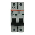 Lovato Electric Modulo P1MB Miniature Circuit Breaker, 2-Pole, 10A, Type D, 400V AC, 80V DC, 10 kA Breaking P1MB
