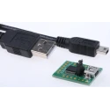 Microchip MCP2200 Breakout Module USB 2.0 to UART Protocol Converter 12MHz ADM00393