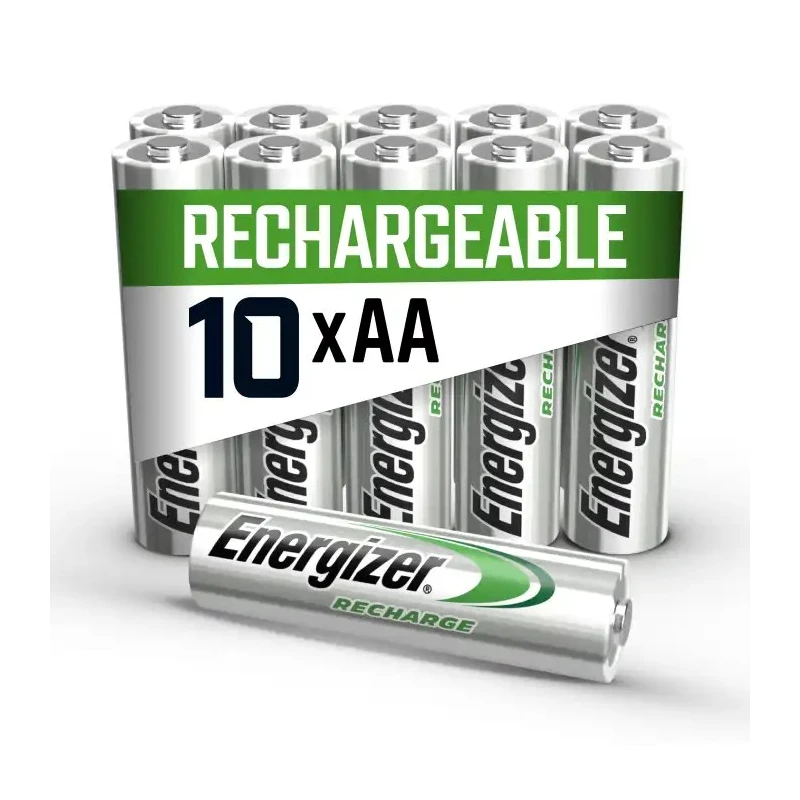 Energizer Rechargeable AA Nickel Metal Hydride Battery 2 Ah Capacity 1.2 V Nominal Voltage 7638900417029