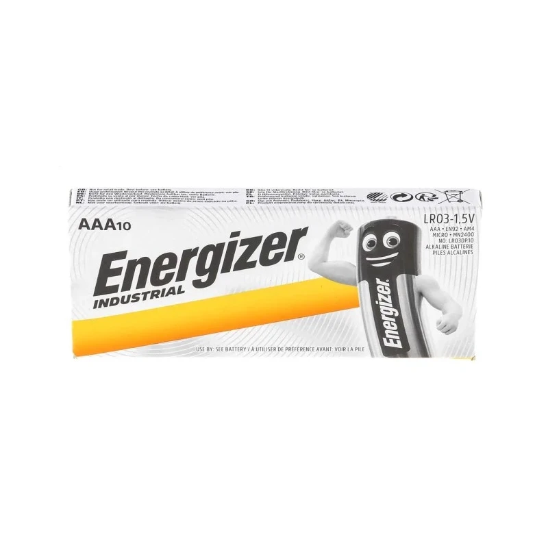 Energizer Alkaline AAA Battery 1.5 V 1.2Ah Standard Termination LR03 44.5mm 12g 17638900361060